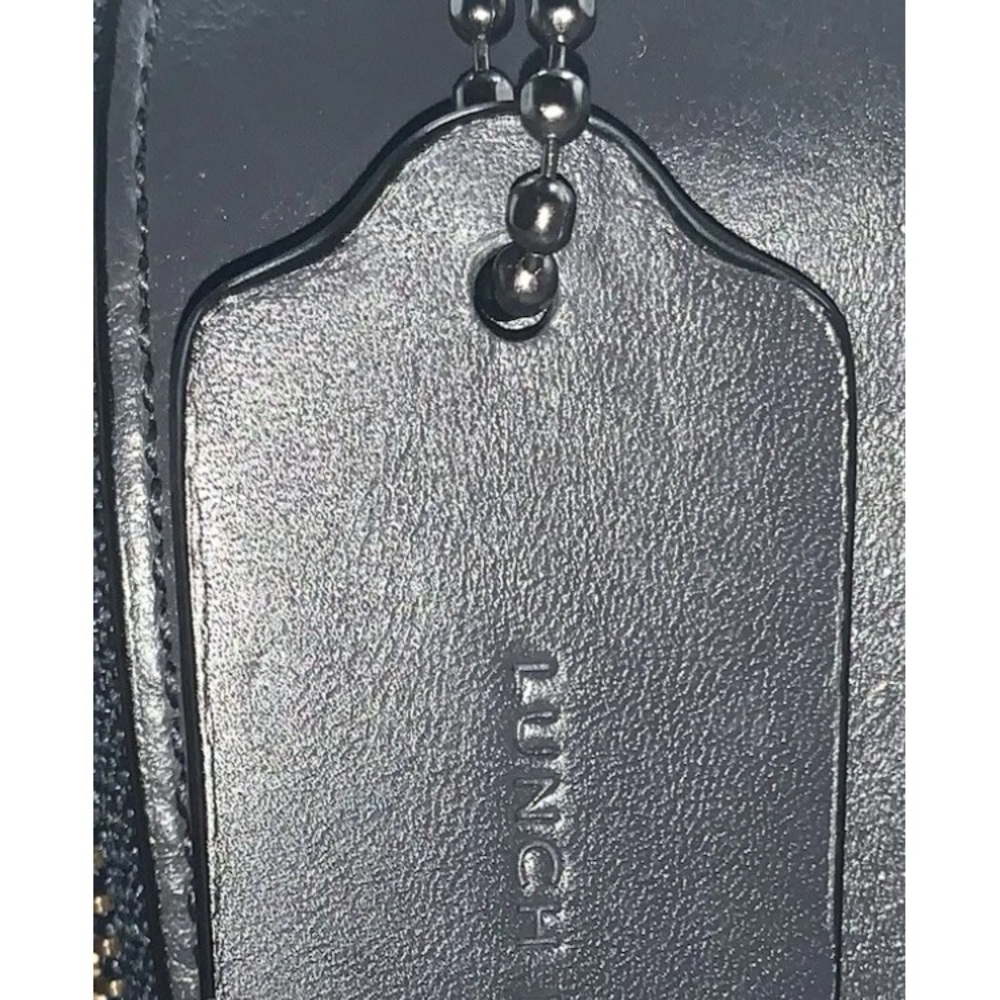 COACH LTD ED GRAY LUNCHPAIL W/HANG TAG F11785 - Picture 5 of 6